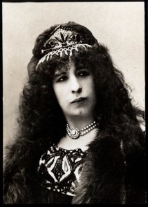 Portrait of Aimee Tessandier, French actress